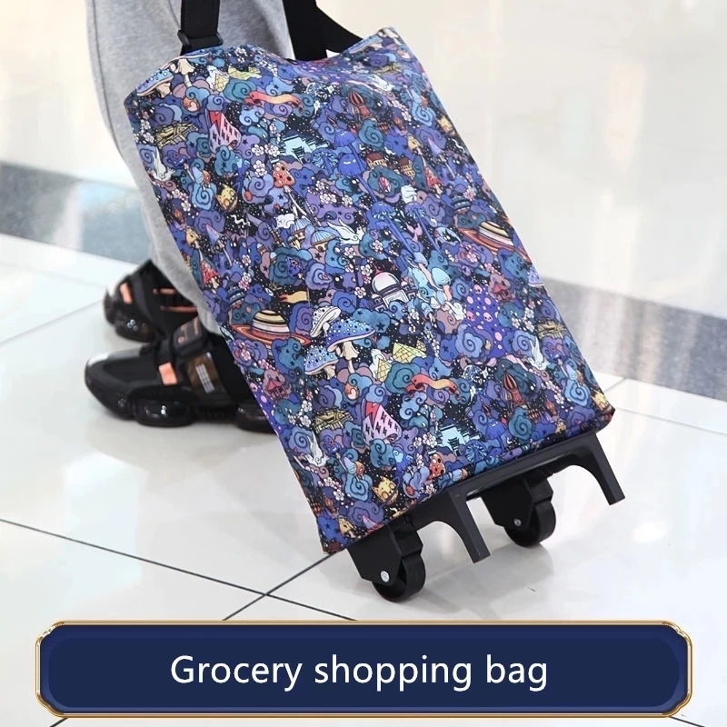 Folding Storage Bag High Capac - огляд і ціна Food Storage With Wheels