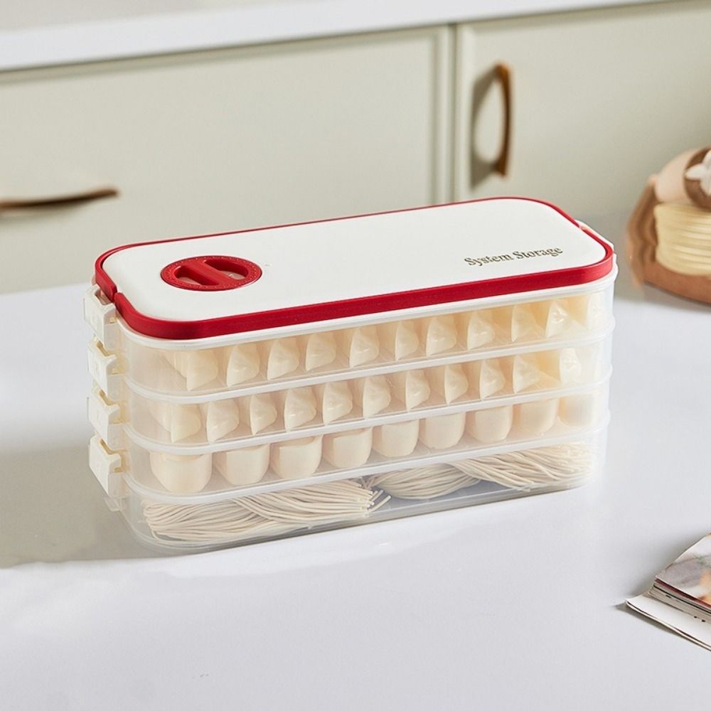 Practical Plastic Dumpling Box - огляд і ціна Food Storage Practices