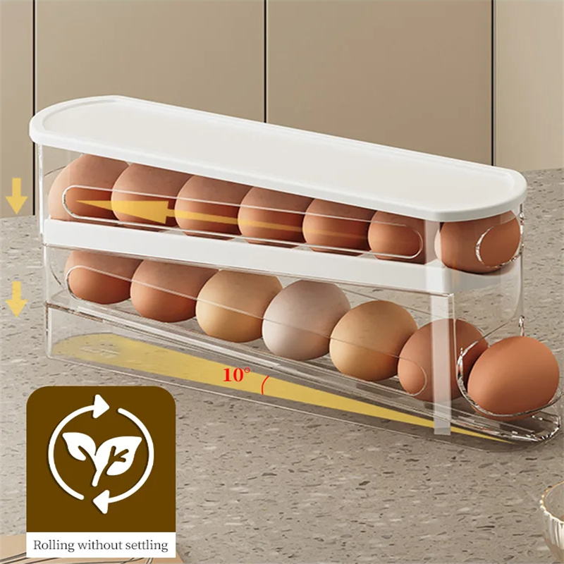 Slide Type Egg Carton Double A - огляд і ціна Egg Storage Holder