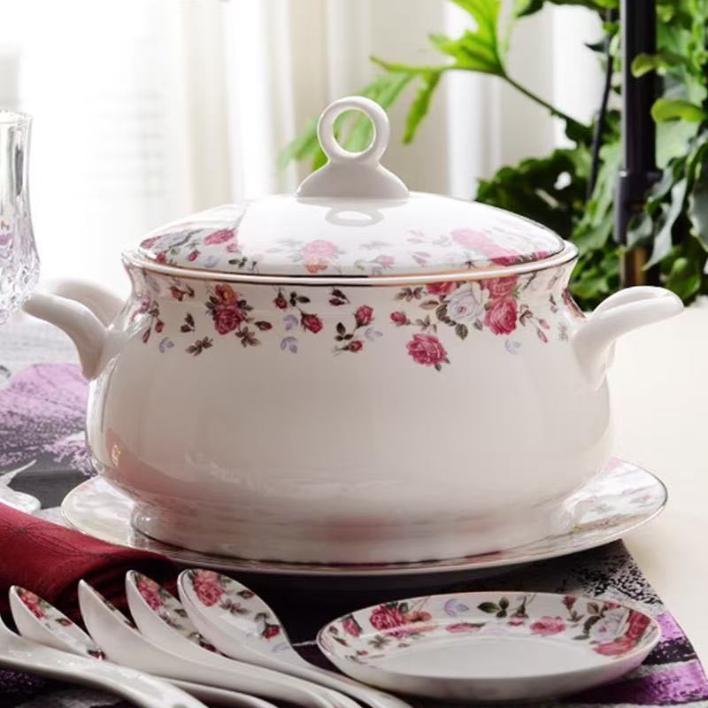9 Inch, Bone China Tureen for  - огляд і ціна Food Storage Plant