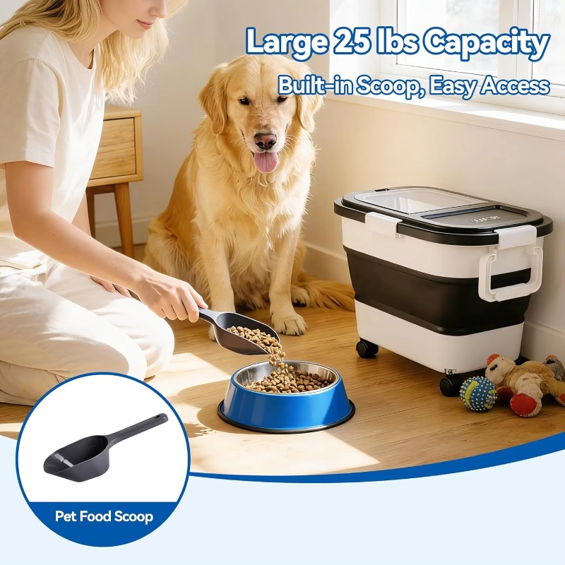 Dog Food Storage Container 20- - огляд і ціна Food Storage With Wheels