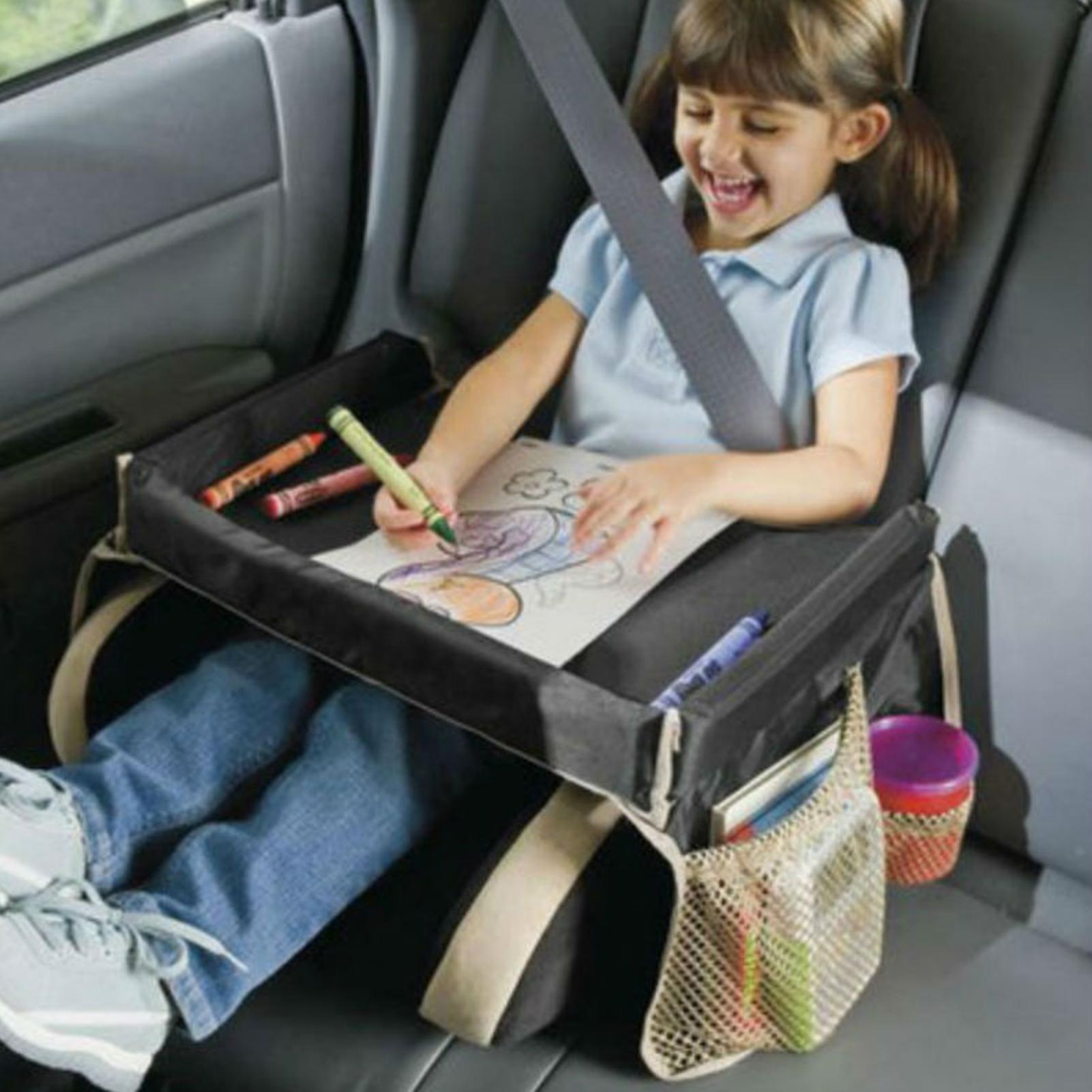 Kids Travel Tray Car Seat Tray - огляд і ціна Food Storage Drawing