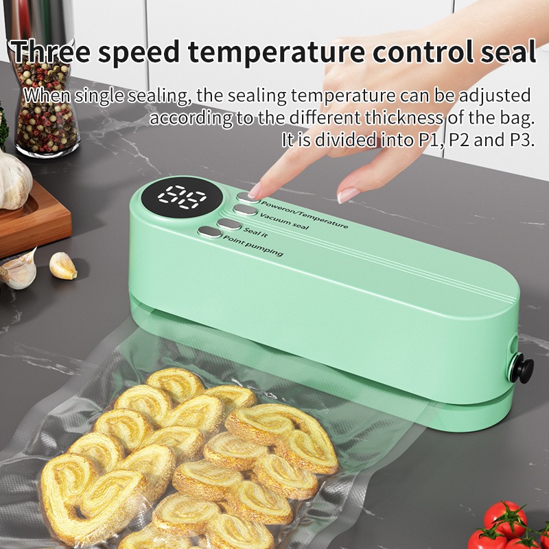 Electric Vacuum Sealer Food Cl - огляд і ціна Food Storage Zip Lock Bags