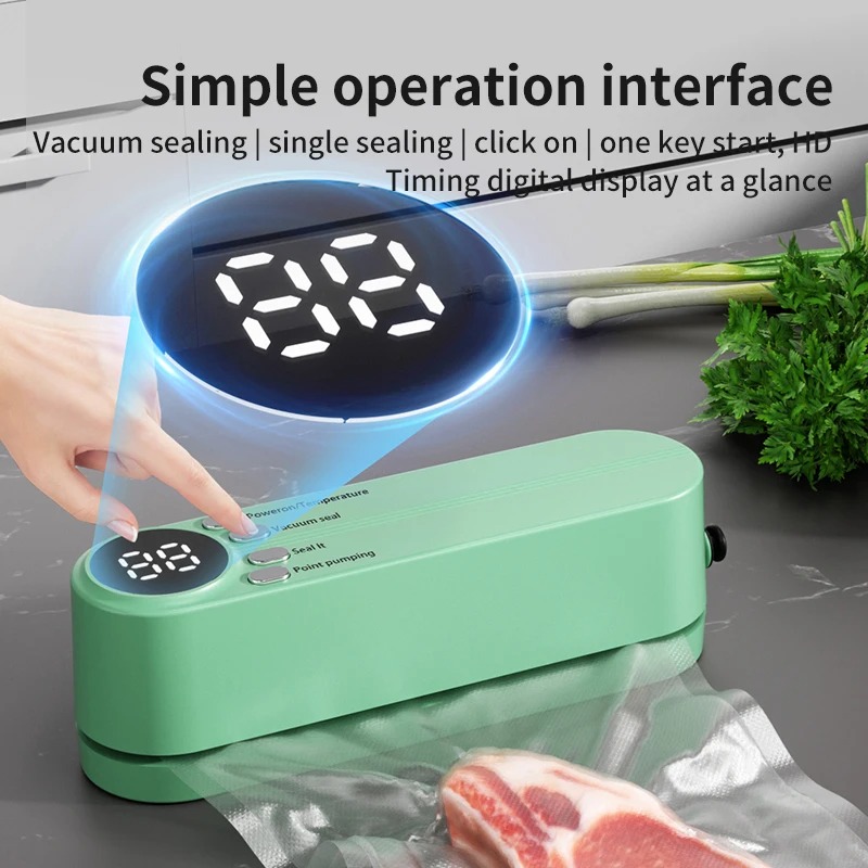 Electric Vacuum Sealer Food Cl - огляд і ціна Food Storage Zip Lock Bags