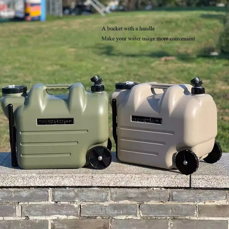 28L Large Capacity Camping Buc - огляд і ціна Food Storage With Wheels