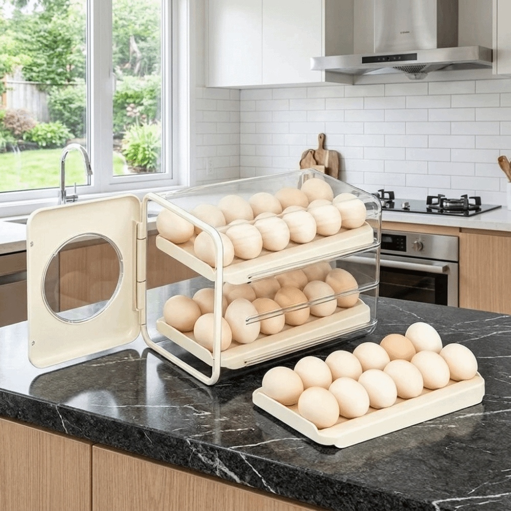 Practical 3 Tier Egg Storage B - огляд і ціна Food Storage Practices