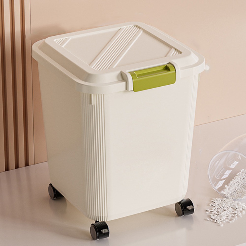 Insect Proof Rice Storage Box  - огляд і ціна Food Storage With Wheels