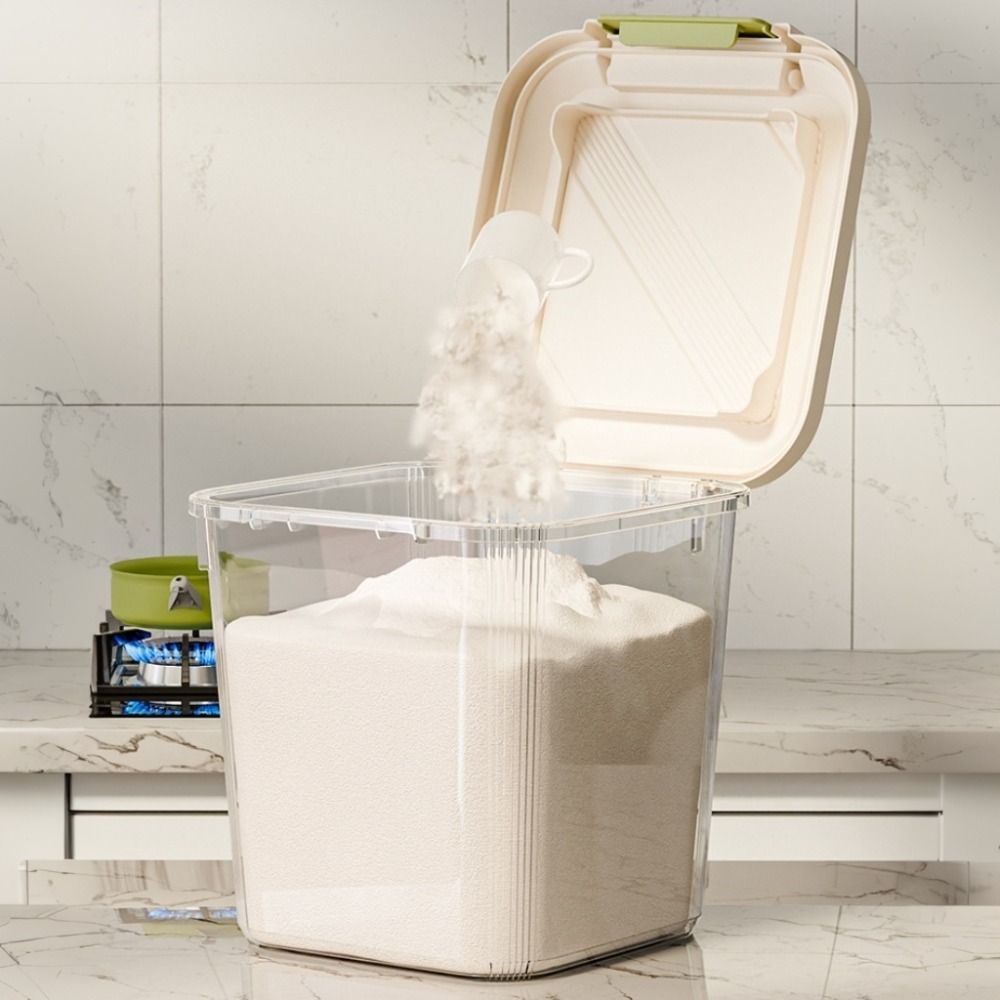 Insect Proof Rice Storage Box  - огляд і ціна Food Storage With Wheels