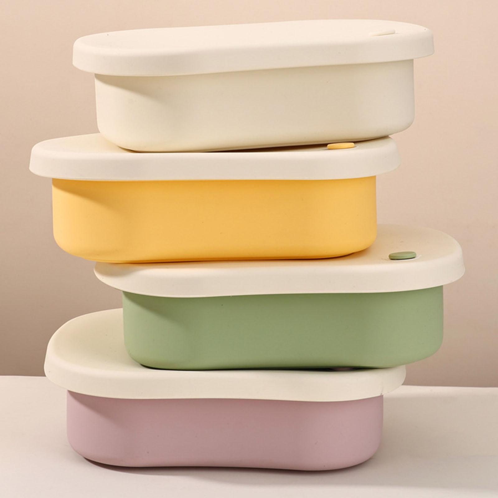 Silicone Food Container 3-Comp - огляд і ціна Food Storage With Compartments