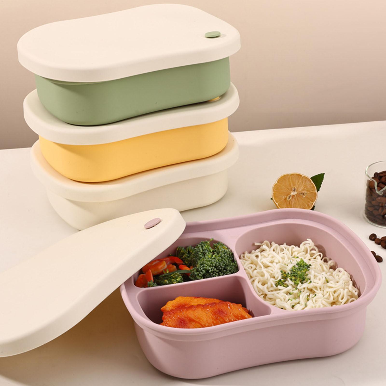 Silicone Food Container 3-Comp - огляд і ціна Food Storage With Compartments