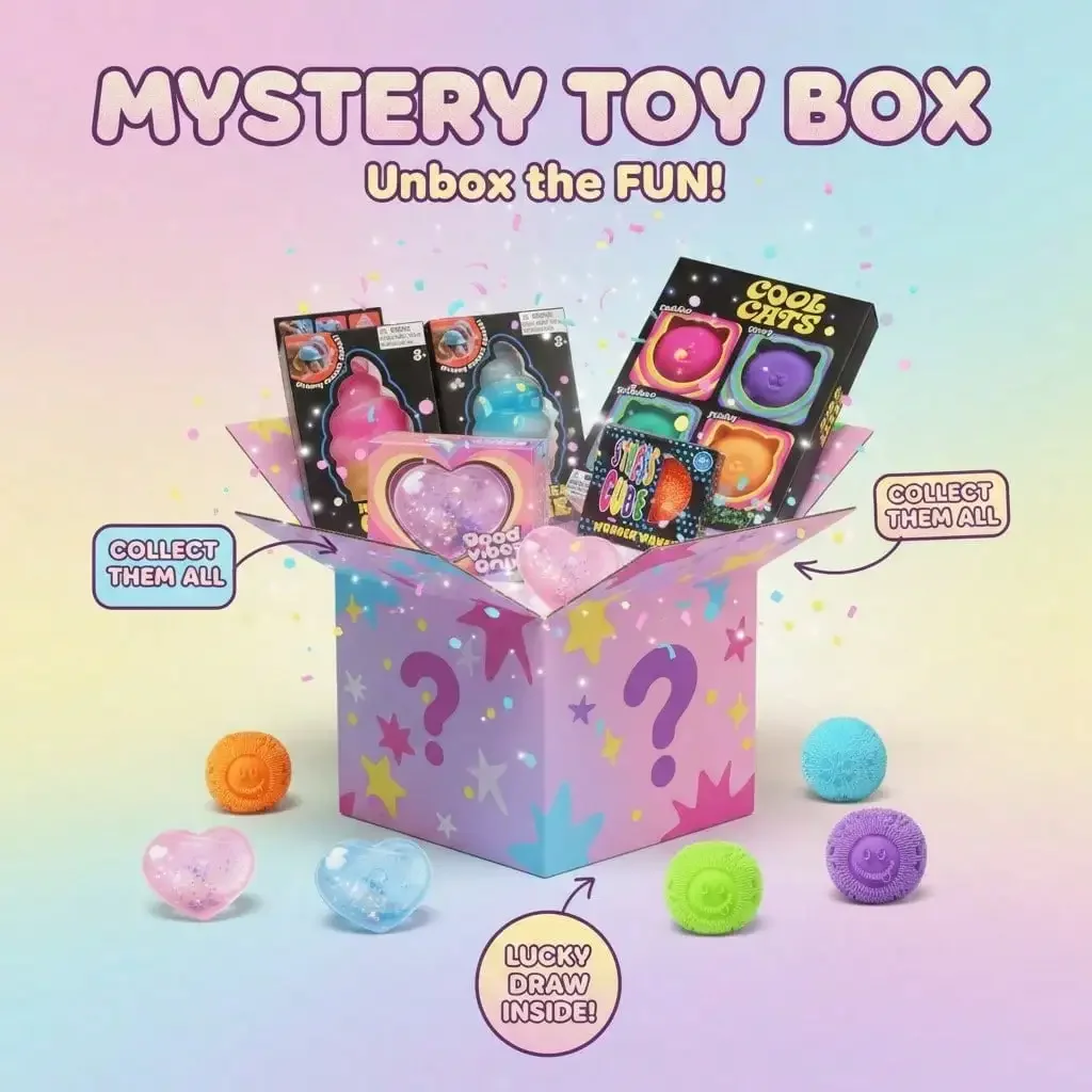 100+Mystery Fidget Toy Blind B - огляд і ціна Food Storage Plastic