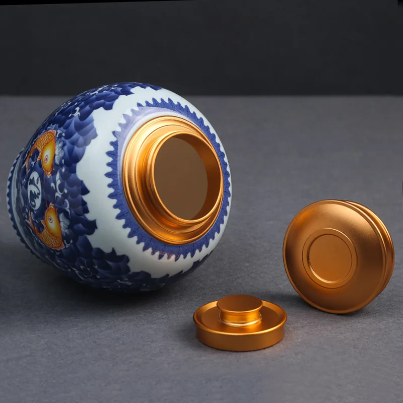 Aluminum Lid Sealed Tea Porcel - огляд і ціна Food Storage Aluminum