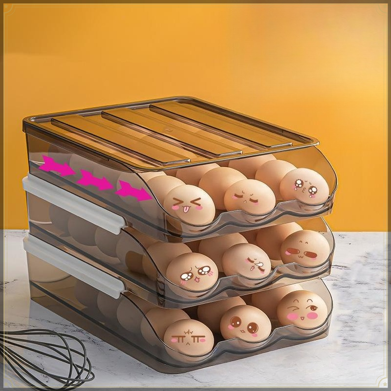 Rolling Egg Storage Box PET St - огляд і ціна Egg Storage Holder