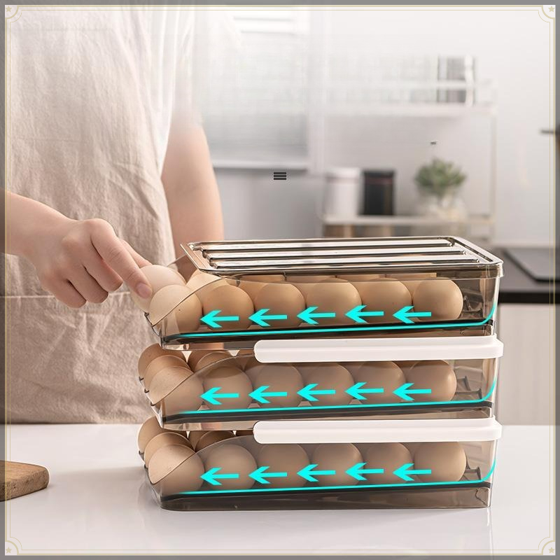 Rolling Egg Storage Box PET St - огляд і ціна Egg Storage Holder
