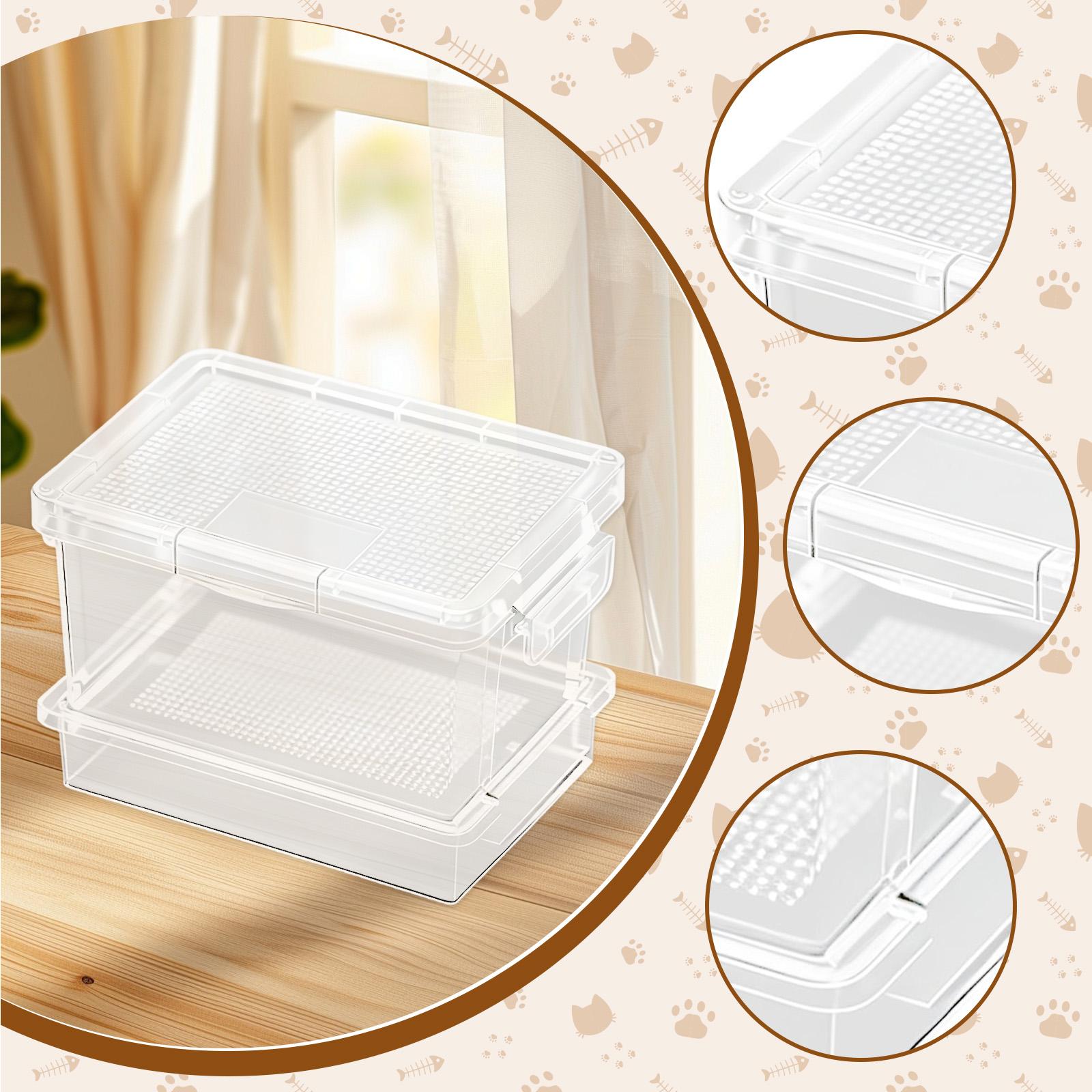 Plastic Turtle Feeder Reptile  - огляд і ціна Food Storage Plastic