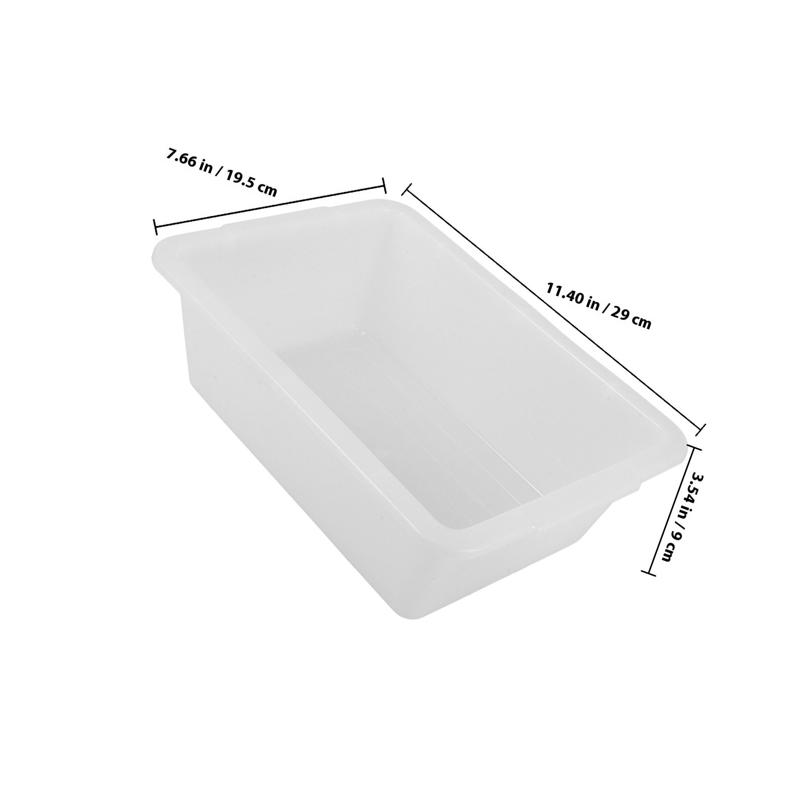 3Pcs Plastic Storage Bin Heavy - огляд і ціна Food Storage Plastic