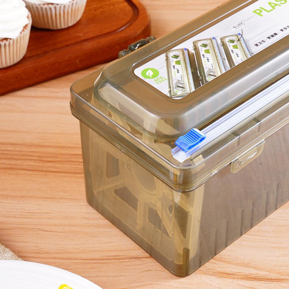 Plastic Food Cling Wrap Dispen - огляд і ціна Food Storage Aluminum