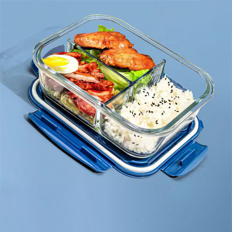 New style Lunch Box Glass 1050 - огляд і ціна Food Storage With Compartments