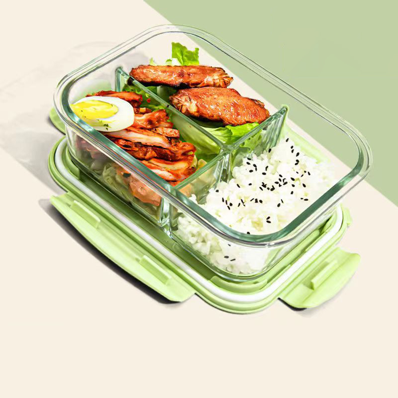New style Lunch Box Glass 1050 - огляд і ціна Food Storage With Compartments
