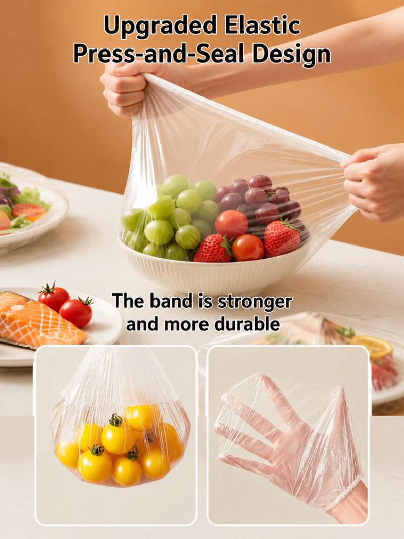 Disposable Elastic Food Cover  - огляд і ціна Food Storage Drawing